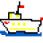 Minischiff als Logo