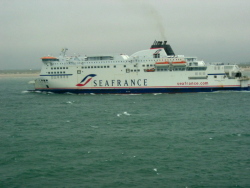 Die Fähre Dover - Calais