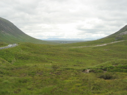 Straße zum Rannoch Moor