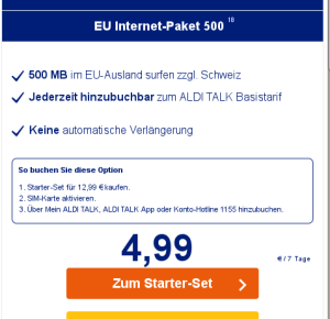 Aldi-Angebot