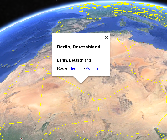 Berlin in der Sahara?