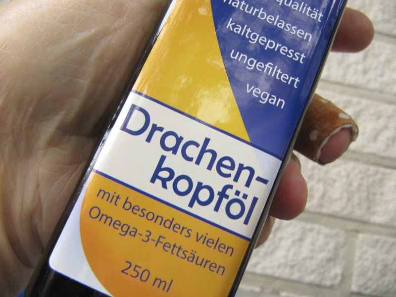 Drachenkopf-Öl