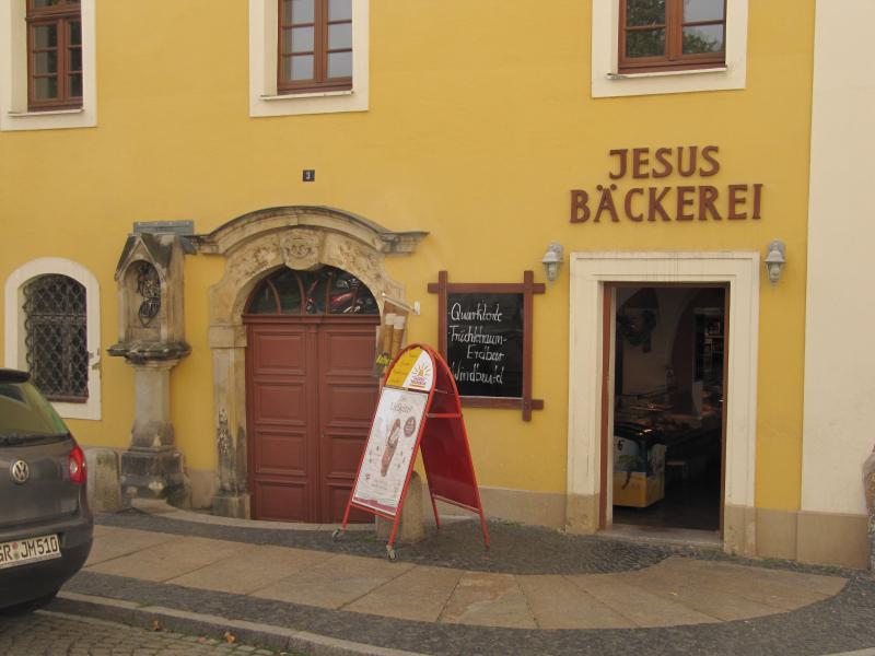 hier backt Jesus?