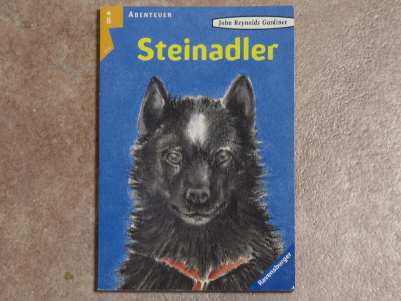 Steinadler Titel mit Wolfbild