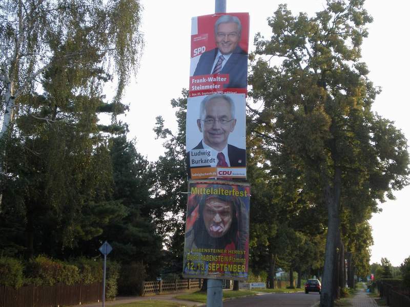 Wahlkampfplakat