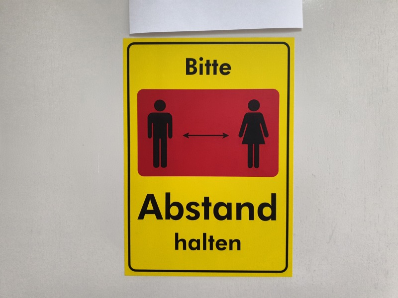 Abstand Mann Frau