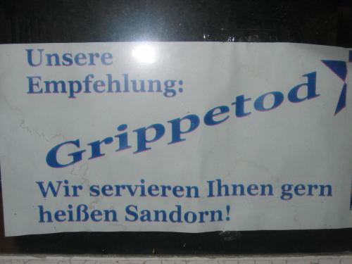 Wir empfehlen Grippetod