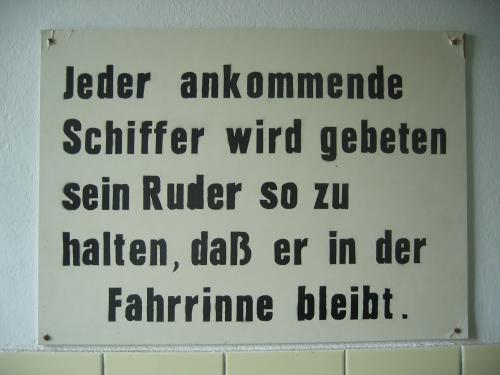 Urinal-Schild