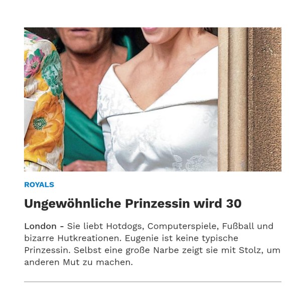 Prinzessin ohne Kopf