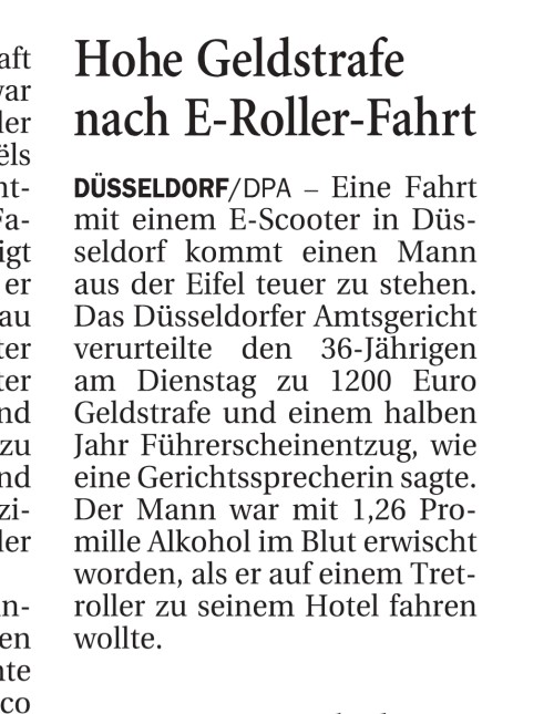 Tretroller oder E-Roller