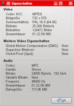Information über das Video