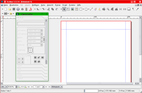 Scribus - der Layout-Tisch