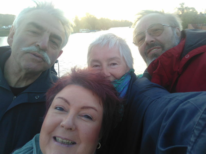 Selfie auf der Havel-Brücke