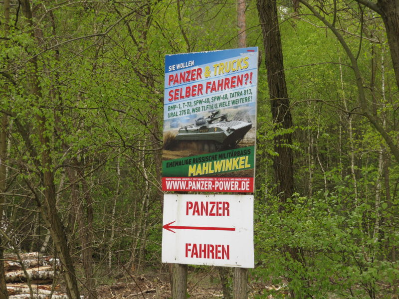 Plakat Panzerfahrschule