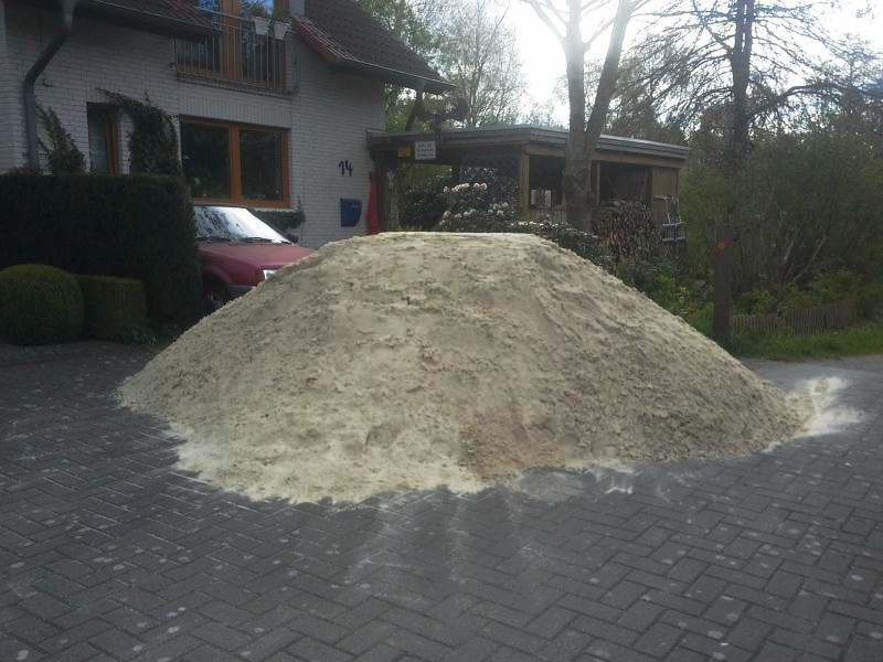 Eine Fuhre Sand zuviel