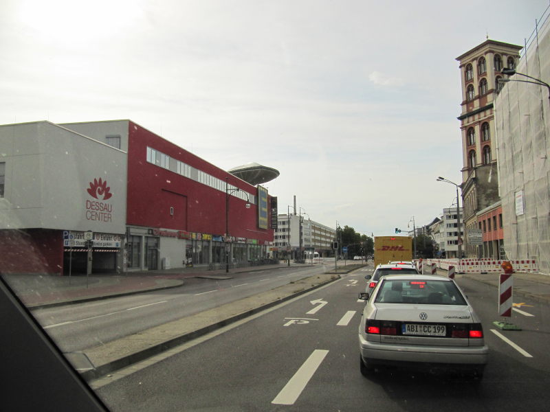 Hauptstraße in Dessau