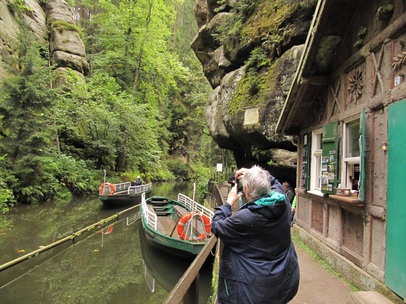 Kirnitzschklamm Bootsfahrt 1