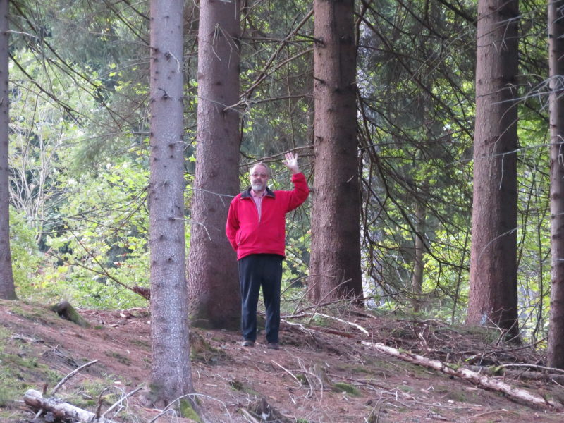 Bernstein und ich beim bergsteigen 2