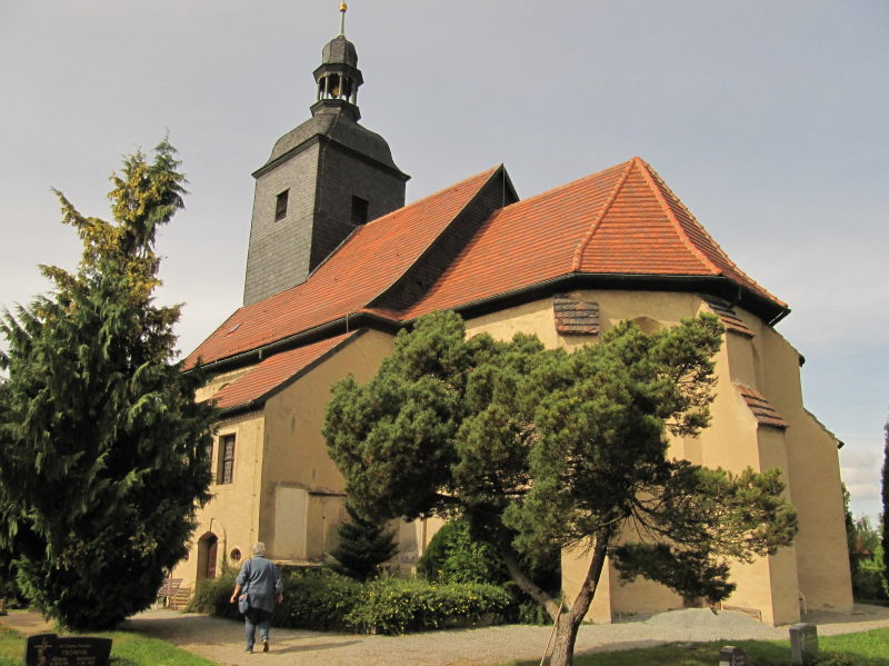 Radtour über die Dörfer Kirche Gebelzig