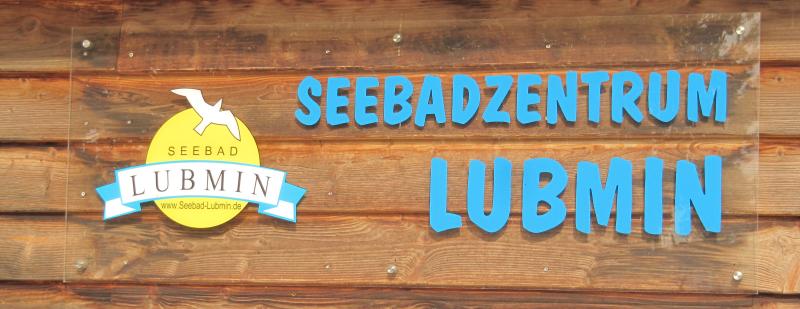 Lubmin-Seebad-Schild