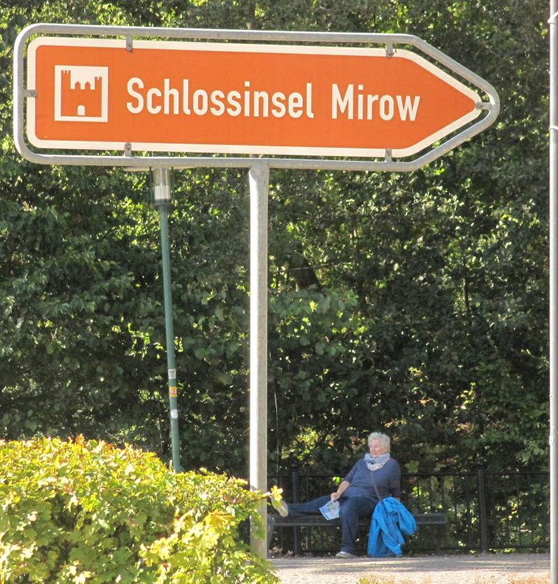 Mirow-Schlossinsel-Schild-Karin