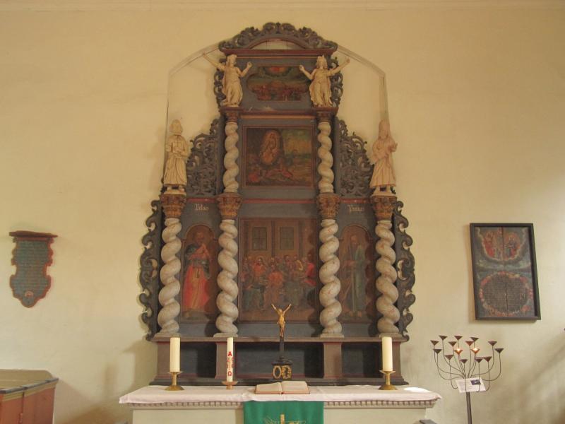 Morgenitz-Kirche-Altar