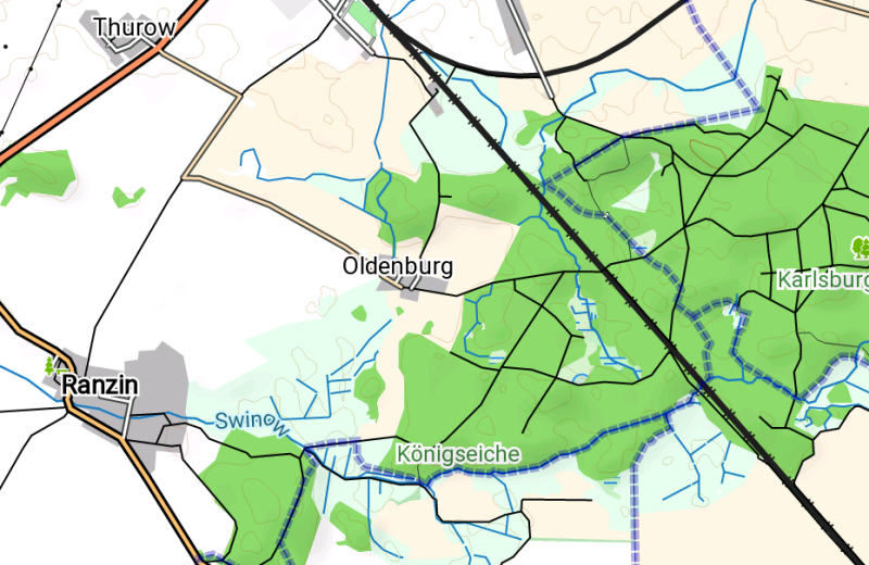 Oldenburg-Karte