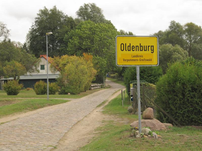 Oldenburg-Ortsschild