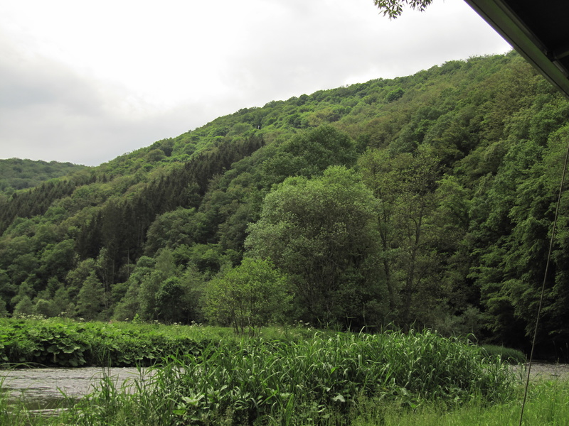 Rastplatz oben am Berg