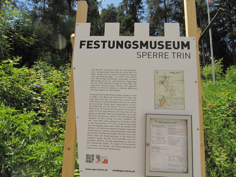 Festungsmuseum Schild