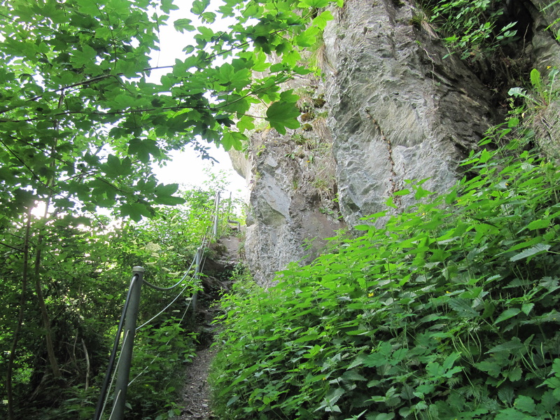 Steig zur Ruine