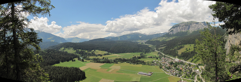 Aussicht von ganz oben