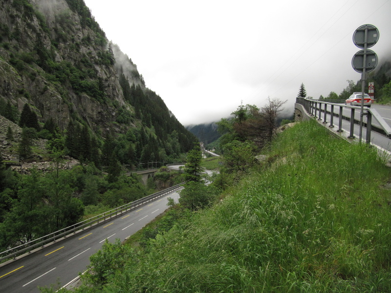 Blick nach Göschenen