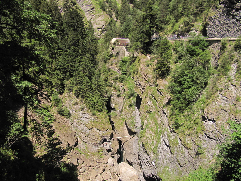 Das Kassenhaus zur Schlucht