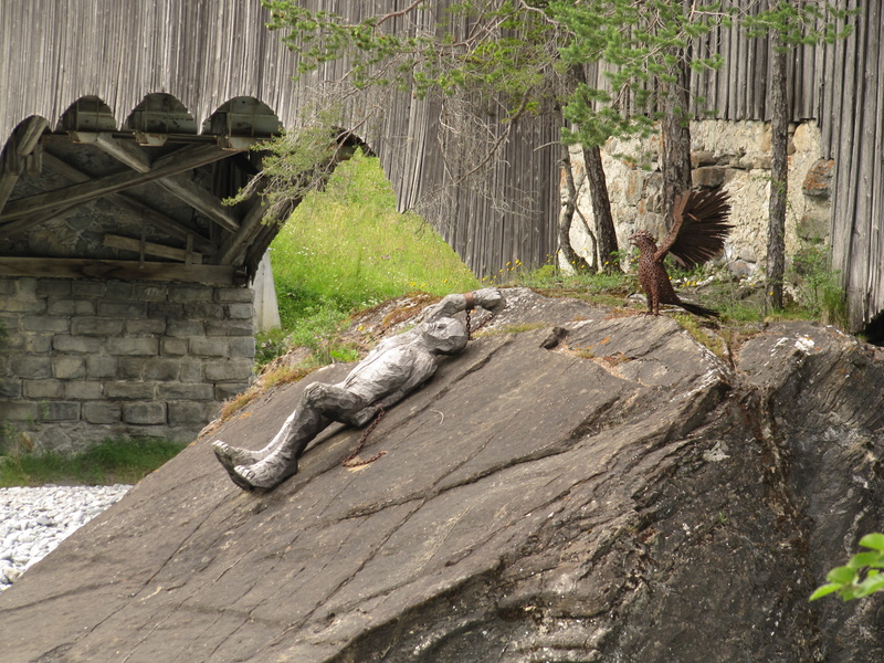 Kunst an der Brücke