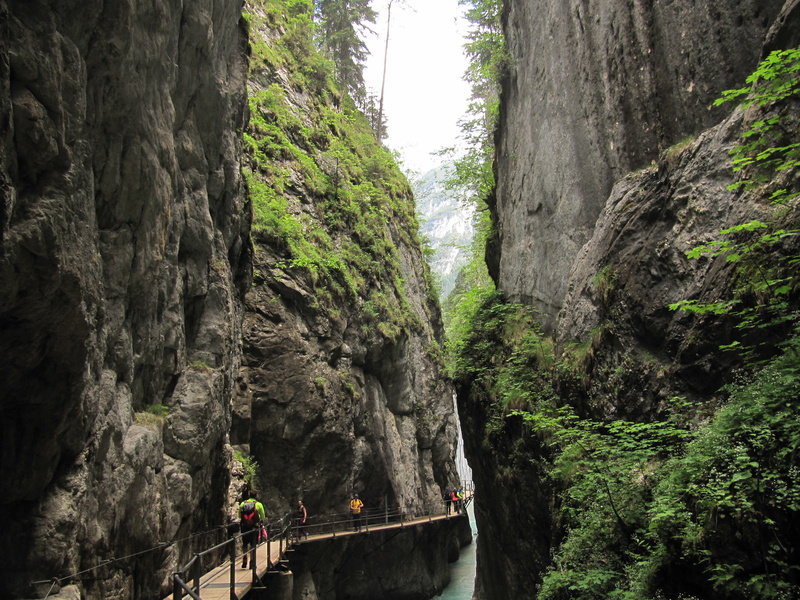 in der Klamm Felsen