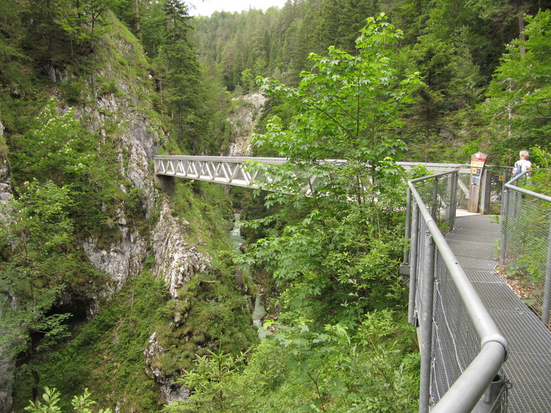 In der Klamm - Noch eine Brücke