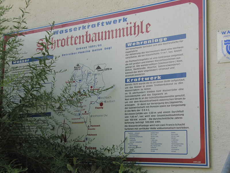 Schild Schrottenbaummühle