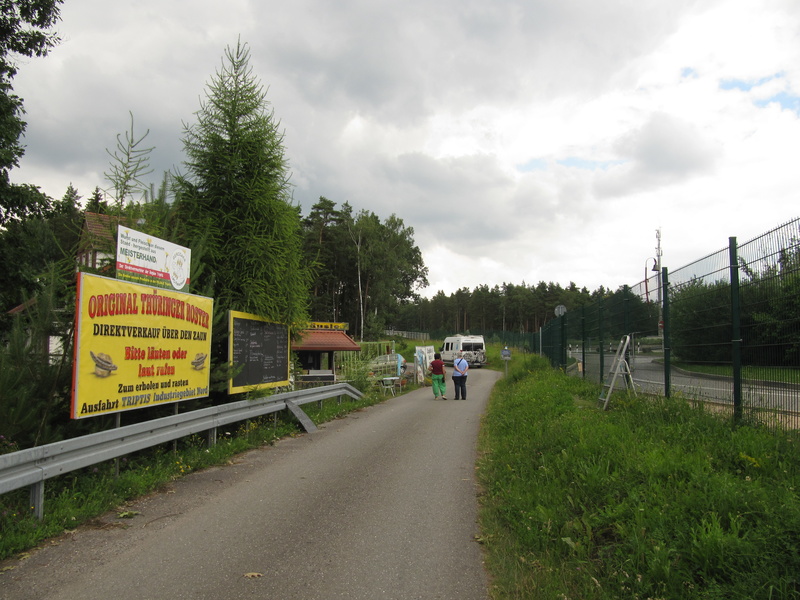 alte Autobahnraststätte Triplis