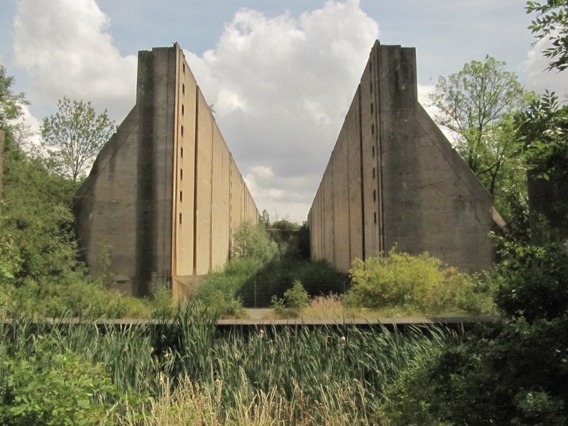 Die Schleusenruine Wüsteneutzsch