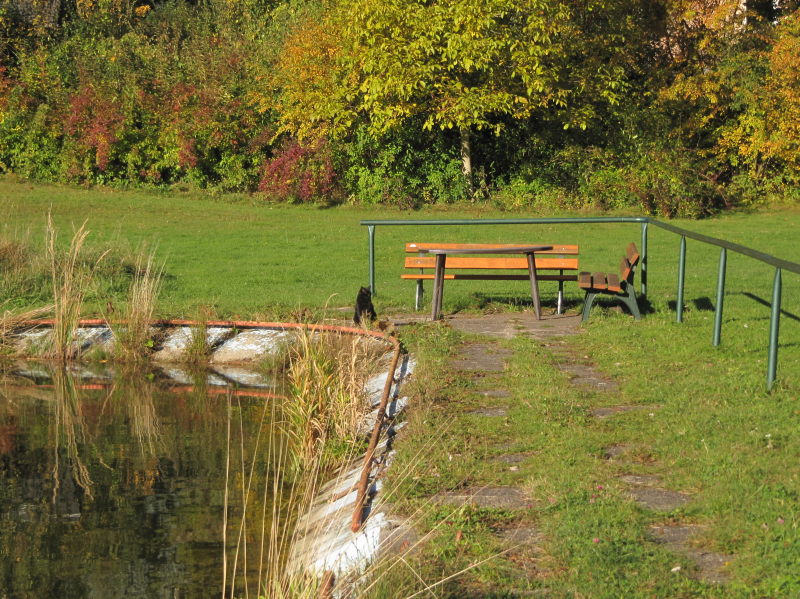 Schönes Wetter auf dem Campingplatz Bahra 5