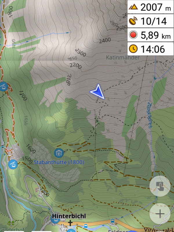 Die 2000 Meter sind geschafft.