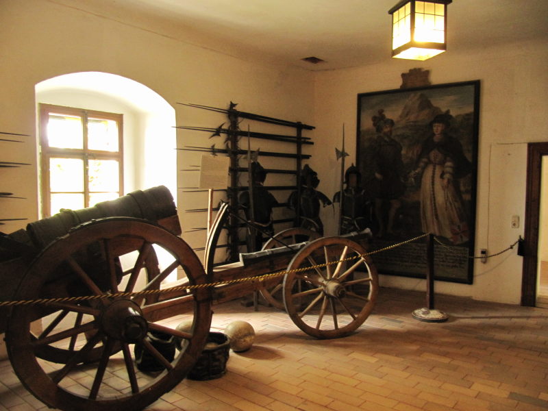 Das kleine Museum auf Burg Hochosterwitz 1