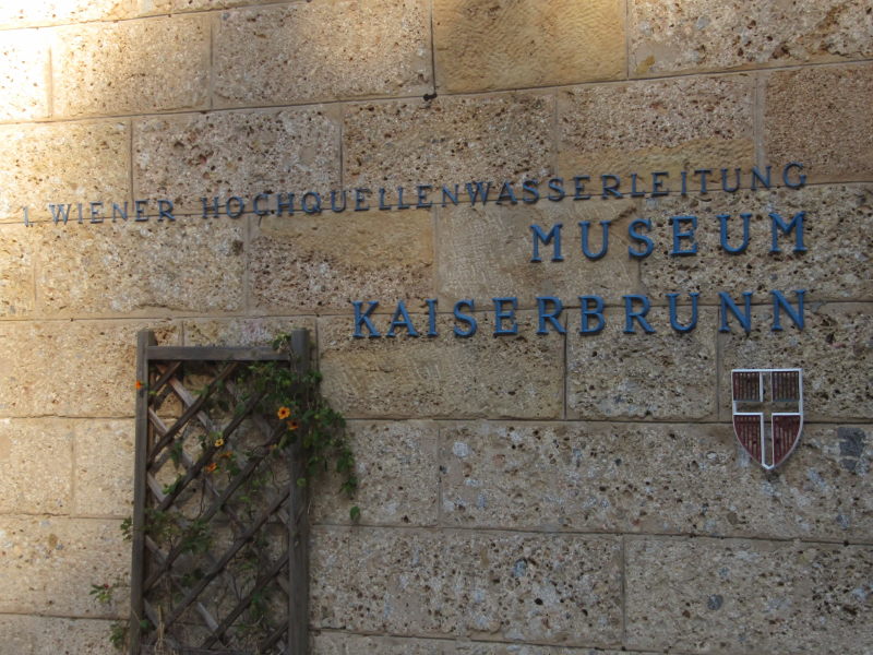 Am Wasserleitungsmuseum Kaiserbrunn 4