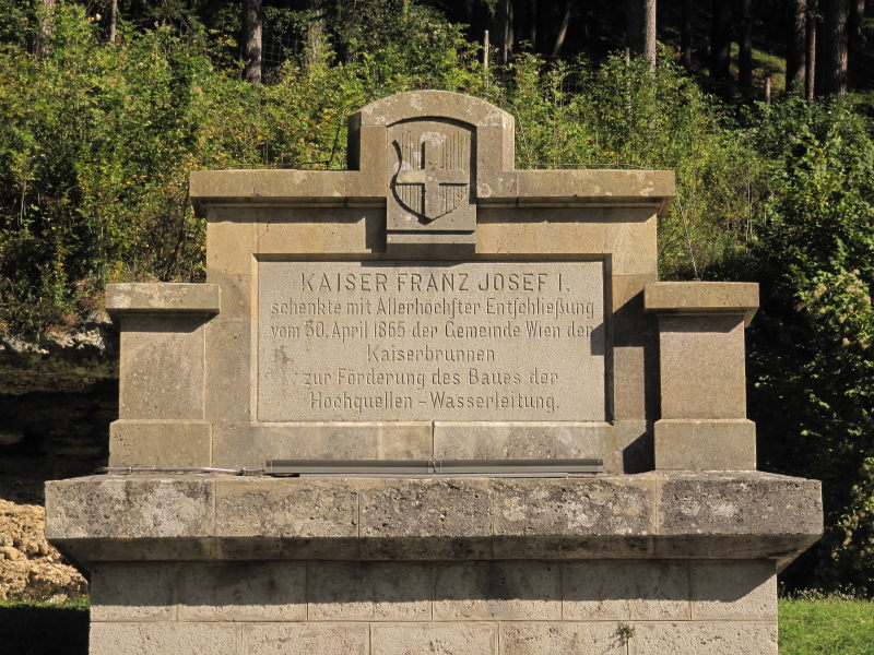 Am Wasserleitungsmuseum Kaiserbrunn 7