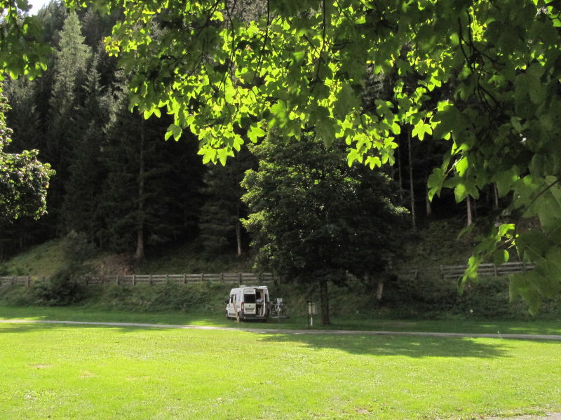 Unser Stellplatz Campingplatz Kaunertal