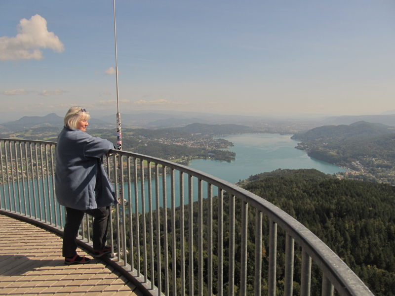 Aussichtsturm auf dem Pyramidenkogel 8