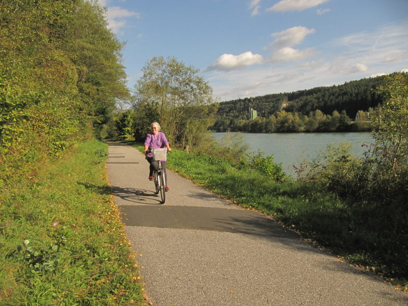 Auf dem drau-Radweg 1