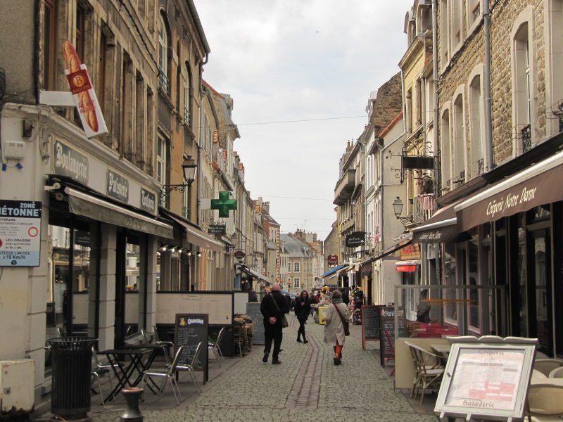 Boulogne Fußgängerstraße