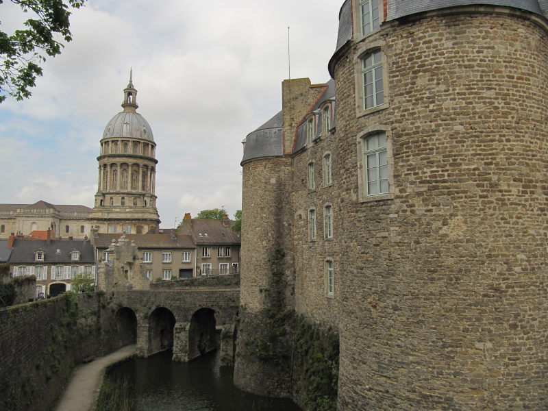 Boulogne Burg von außen